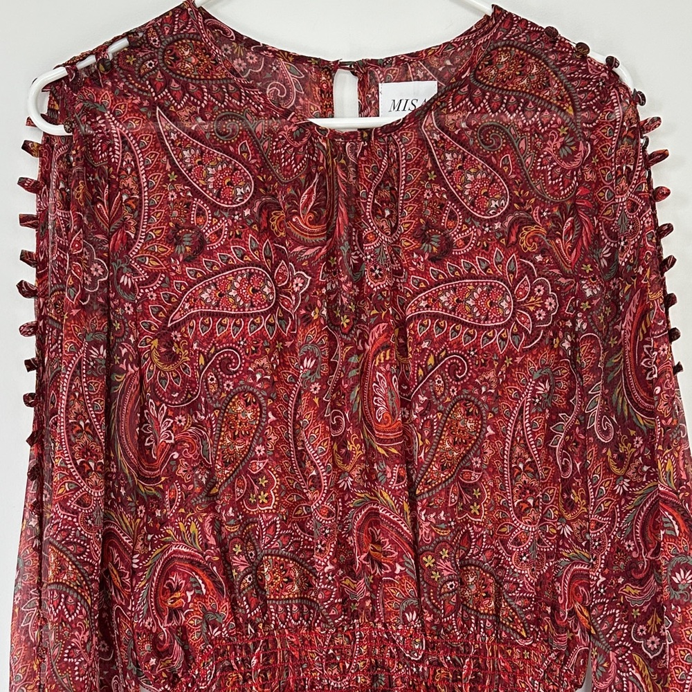 Missoni Red Paisley Patterned Dress - Picture 3 of 7